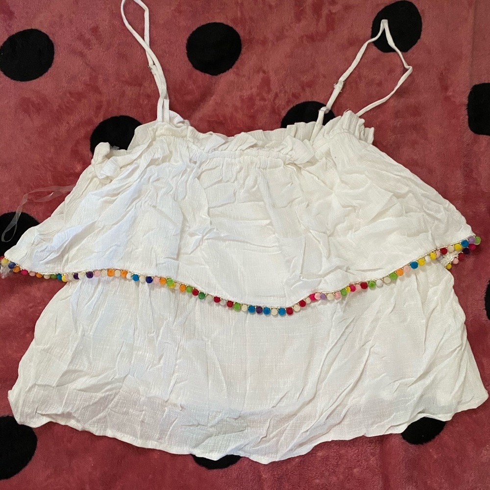 Large White Tank w/tag